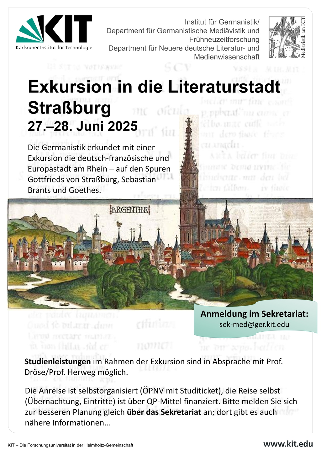 Exkursion Straßburg